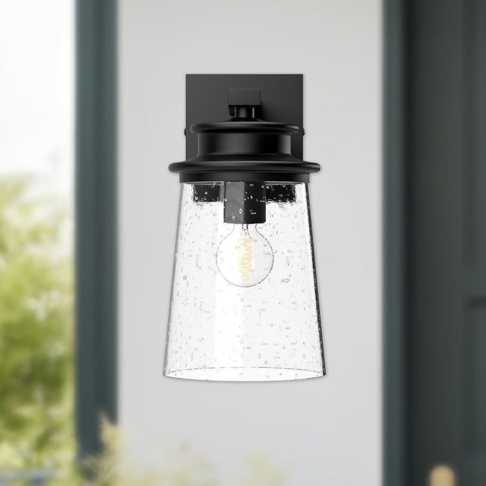 Quincy 6-in Steel Outdoor Wall Sconce