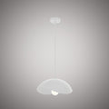 1 Lights Radio 11-in Pendant  Matte White  Dimmable 60W