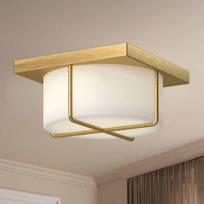 Regalo 10-in Steel Flush Mount