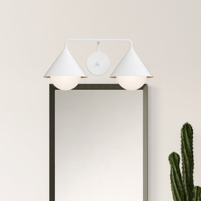 Remy 21-in Steel Vanity Light