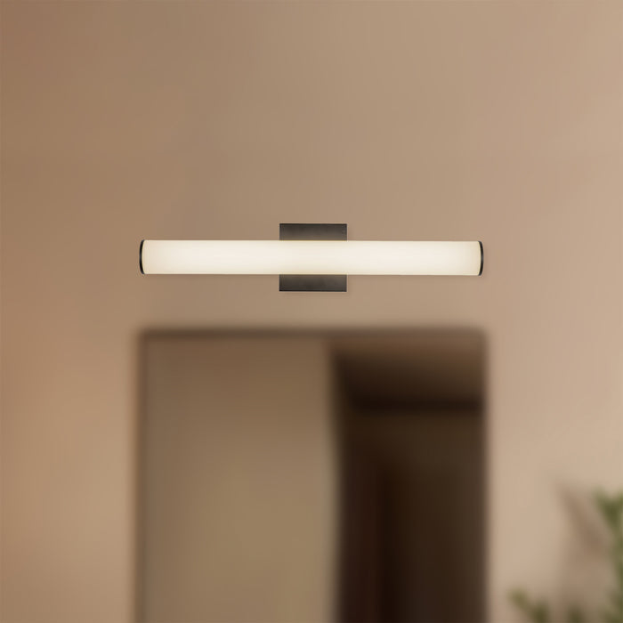 Rico 24-in Aluminum Steel Acrylic Wall Sconce
