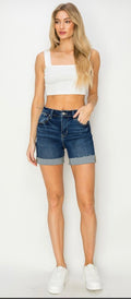 Risen high rise cuffed shorts