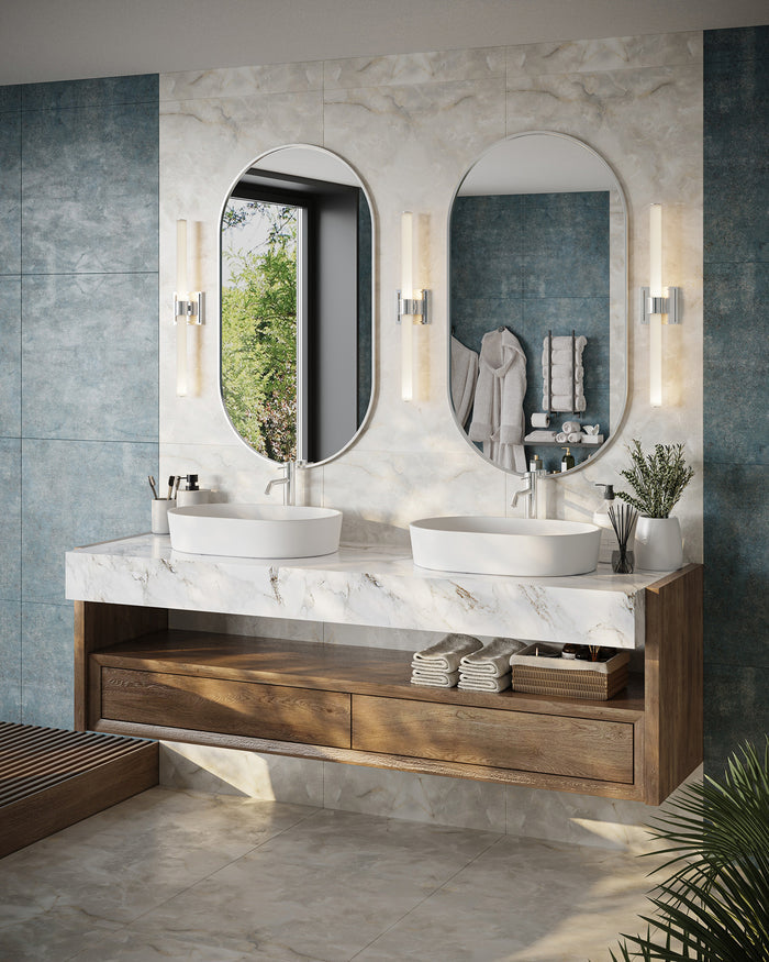 Rona 24-in Aluminum Vanity Light