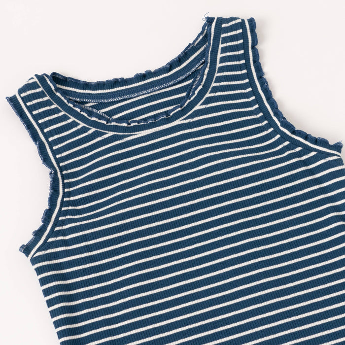 Ruffle Rib Tank