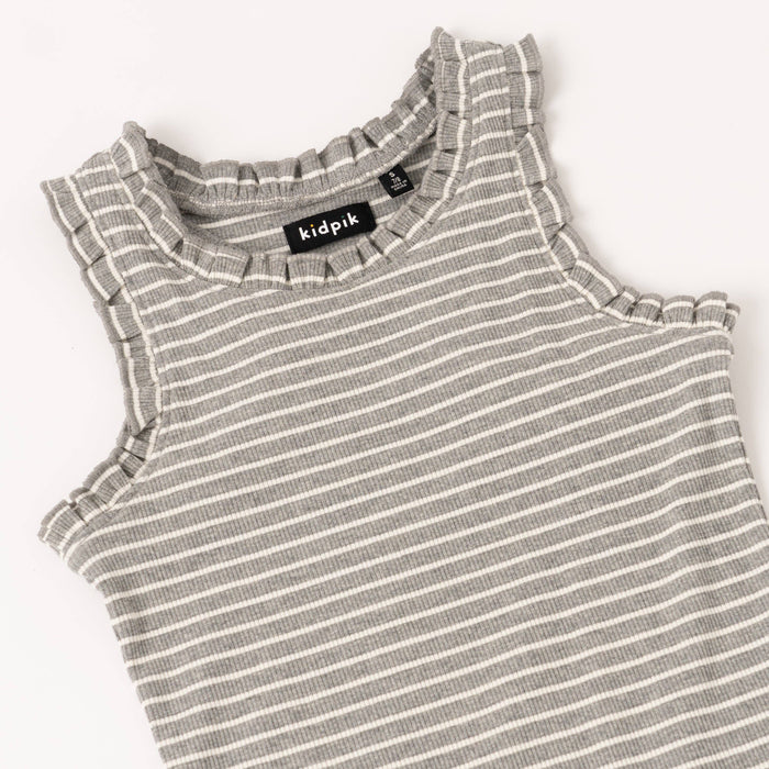 Ruffle Rib Tank