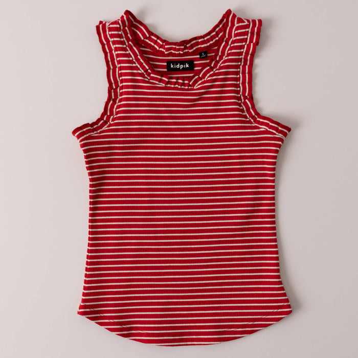 Ruffle Rib Tank