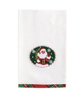 SANTA NEEDLEPOINT CHRISTMAS TOWEL