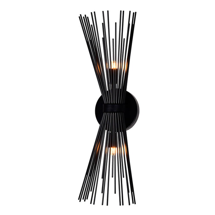 Savannah Wall Lights Black 2 Lights