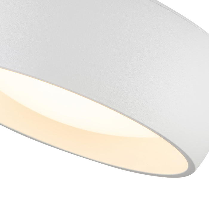 Savile 6-in Aluminum Flush Mount