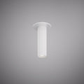 Scopo Flush Mount Matte White   Dimmable 12W