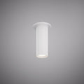 Scopo Flush Mount Matte White   Dimmable 20W