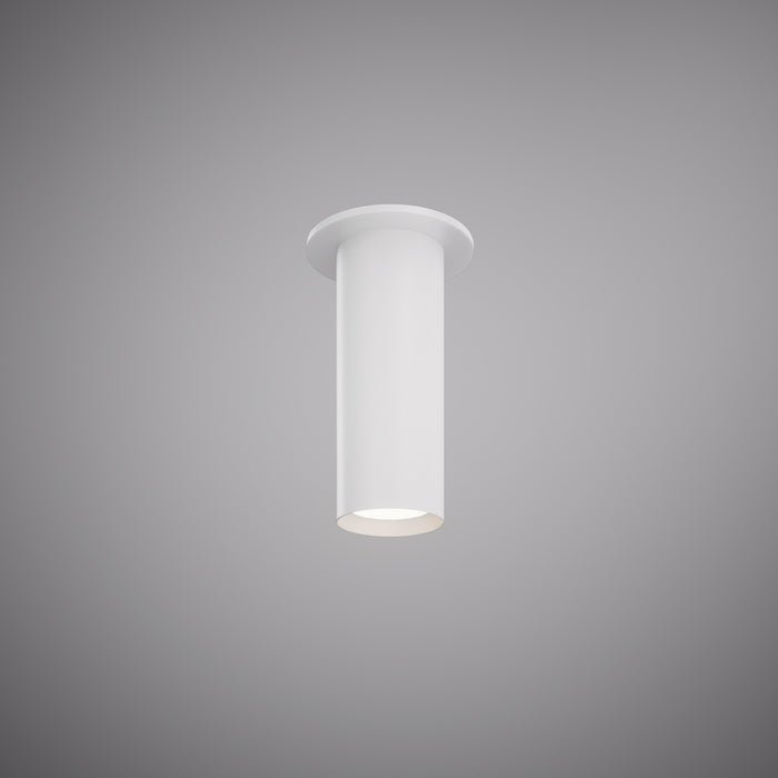 Scopo Flush Mount Matte White   Dimmable 20W