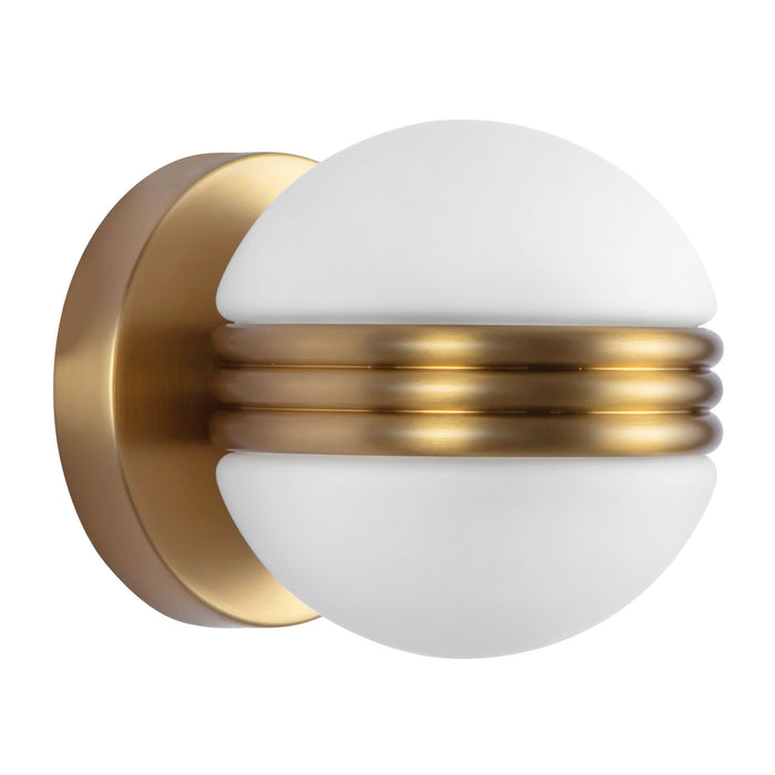 Selene 5-in Aluminum Steel Wall Sconce
