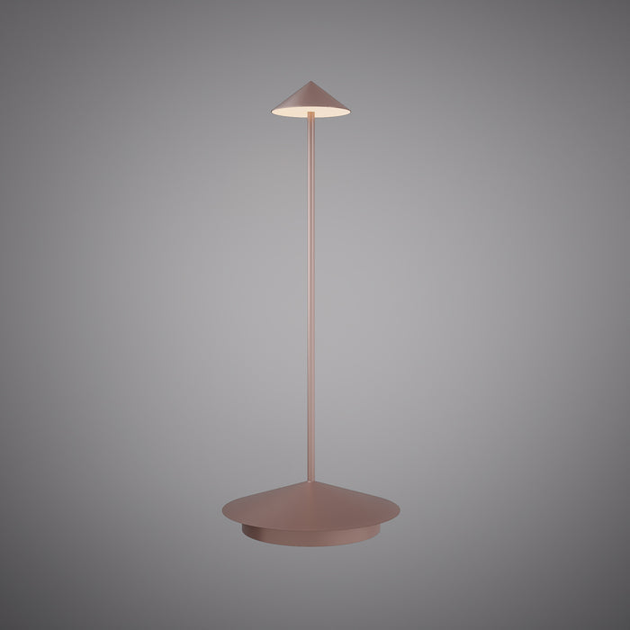 Shift Brown Portable Table Lamp Dimmable