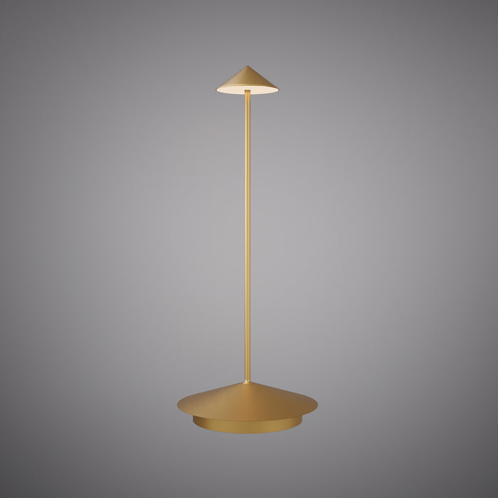Shift portable lamp Gold  Dimmable