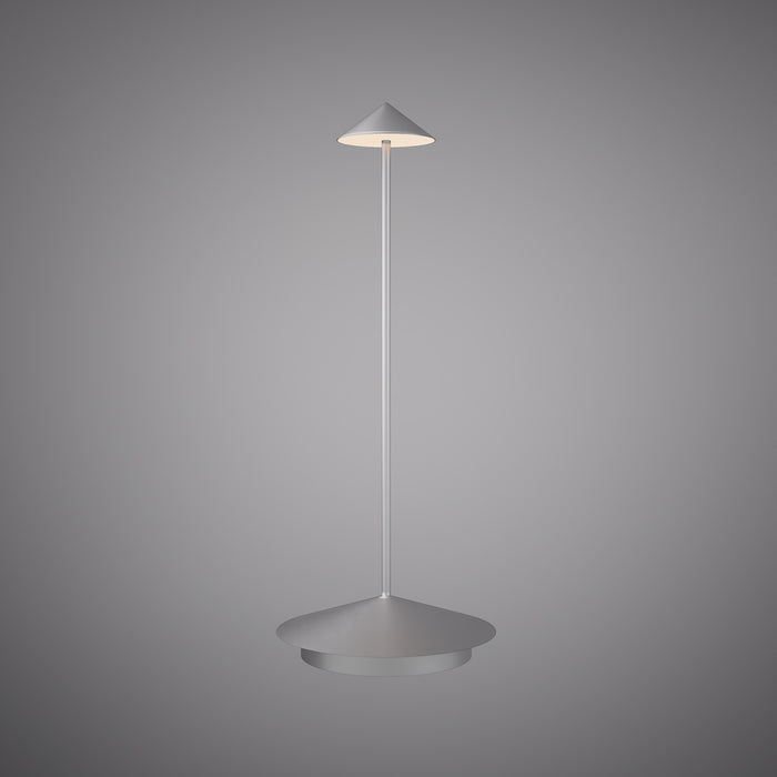 Shift portable lamp Silver  Dimmable