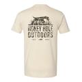 Short Sleeve - Camo Dog - Natural