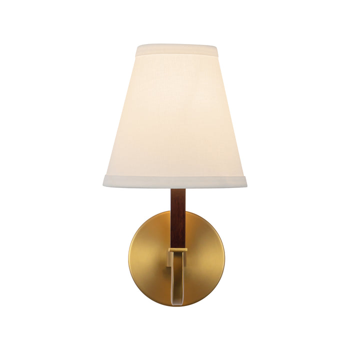 Sloan 12-in Steel Linen Wall Sconce