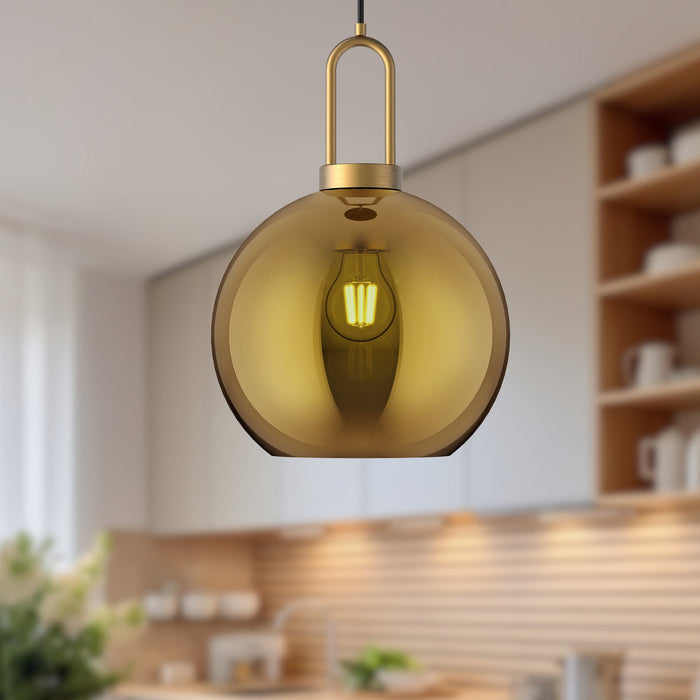 Aged Gold/Copper Glass