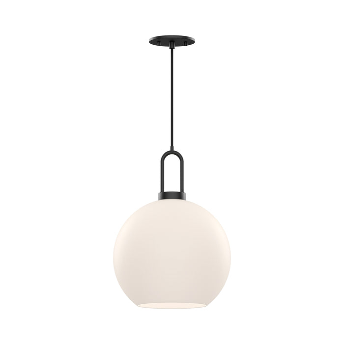 Soji 10-in Clear Glass Socket Pendant