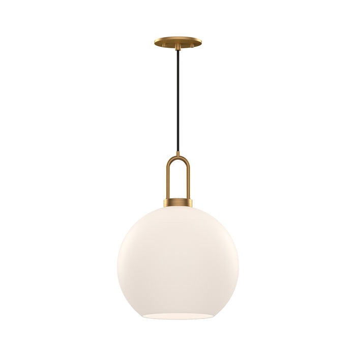 Soji 10-in Clear Glass Socket Pendant