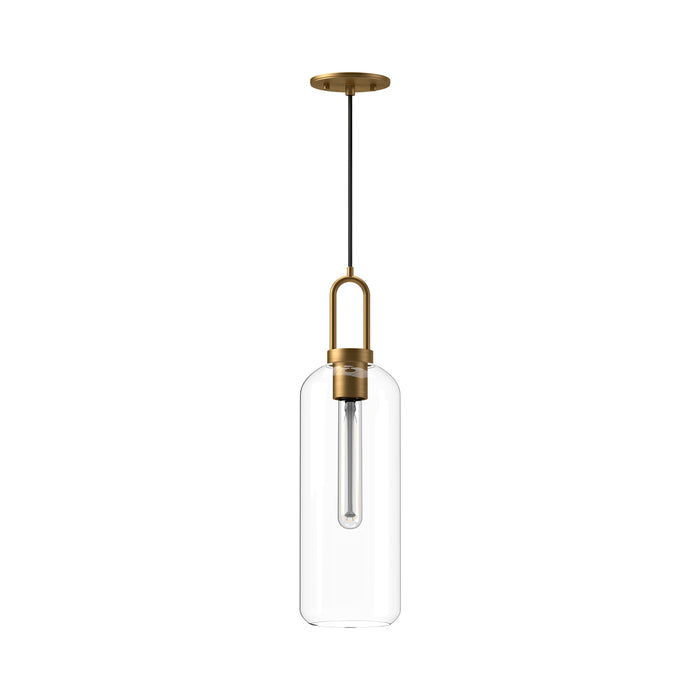 Aged Gold/Clear Glass