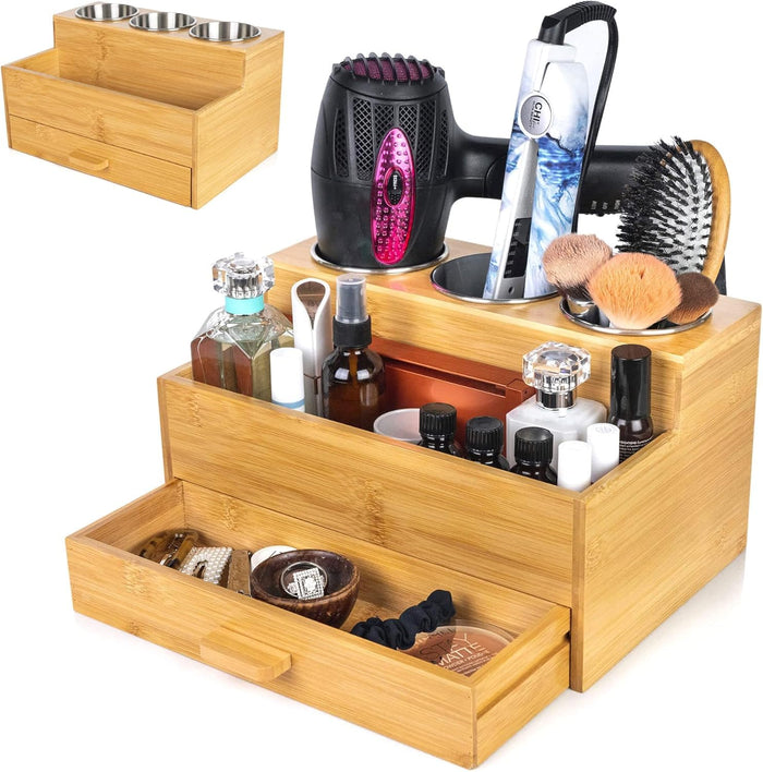 Sol-Eco Hair Tool Organizer, Wooden