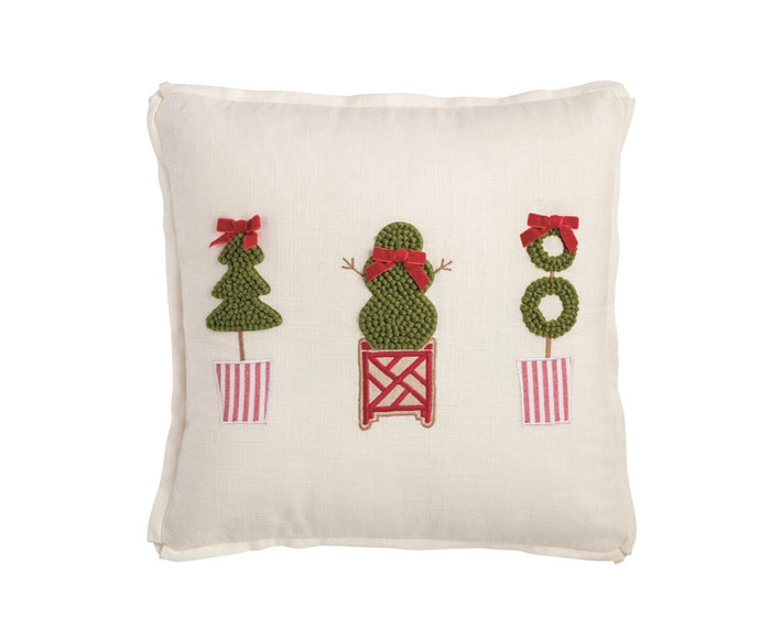 SQUARE TOPIARY PILLOW