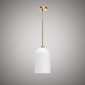 1 Lights Stella Pendant Aged Brass  Dimmable 60W