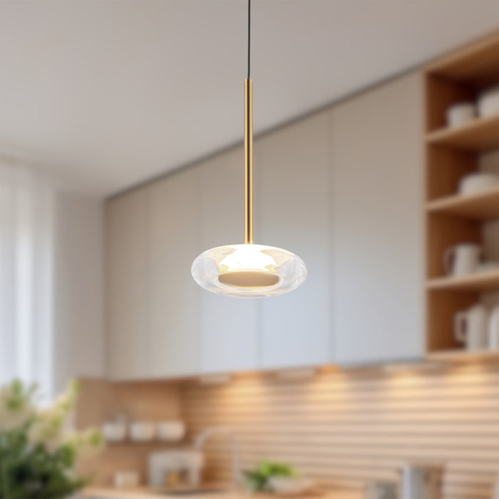 Stephord 4-in Aluminum Pendant