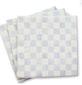 Sterling Check Luncheon Paper Napkins