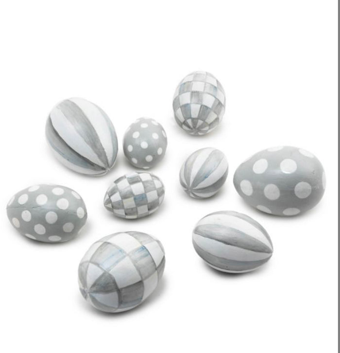 Sterling eggs set of 9