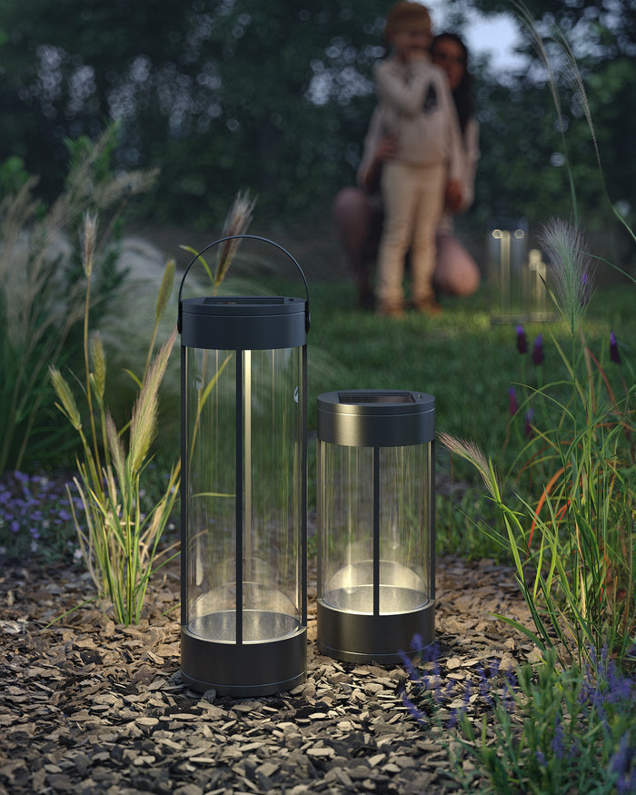 Suara 14-in Aluminum Outdoor Portable Lamp