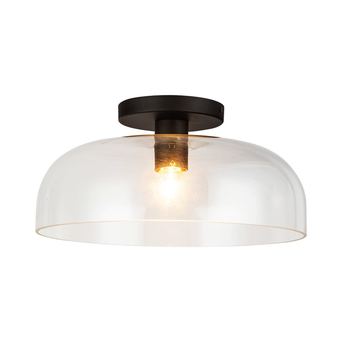 Sylvia 12-in Steel Semi-Flush Mount
