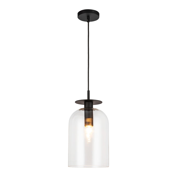 Sylvia 8-in Steel Pendant