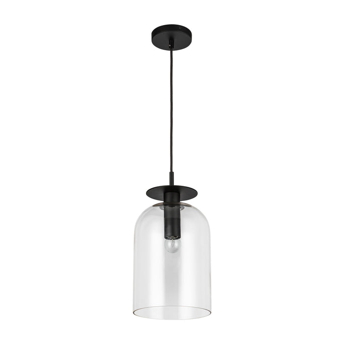 Sylvia 8-in Steel Pendant