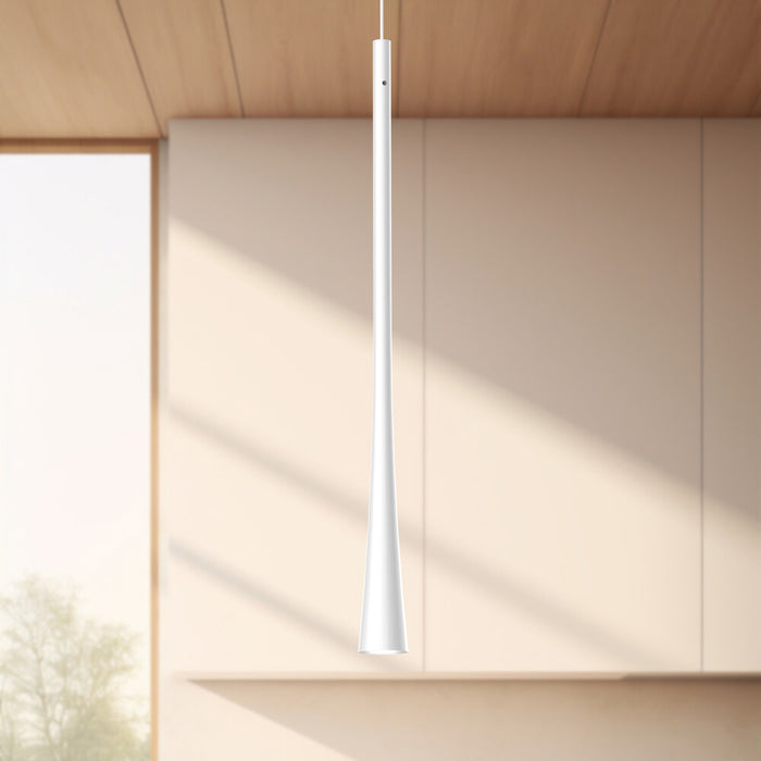 Taper 16-in Aluminum Pendant