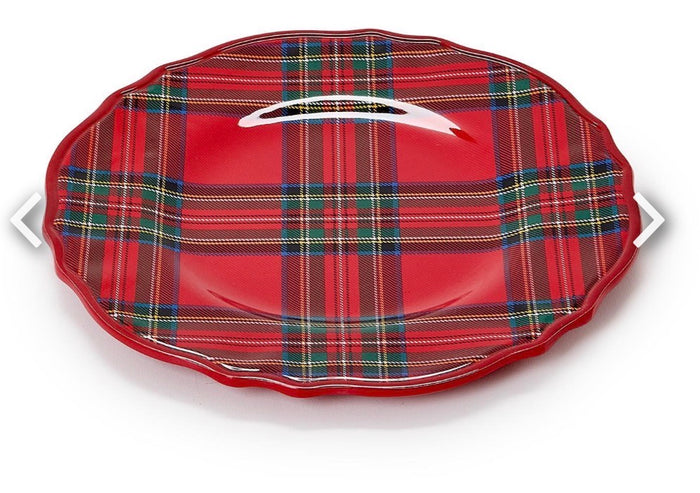 Tartan Traditions Melamine Salad / Dessert Plates