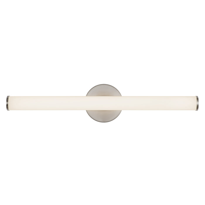 Tectra 24-in Aluminum Steel Acrylic Wall Sconce