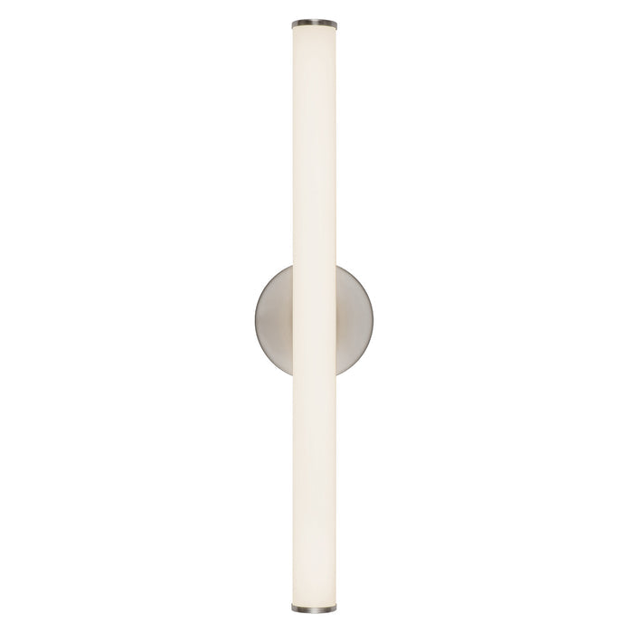 Tectra 24-in Aluminum Steel Acrylic Wall Sconce