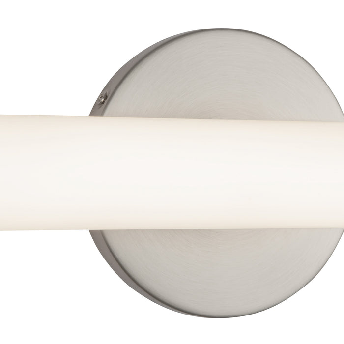 Tectra 30-in Aluminum Steel Acrylic Wall Sconce