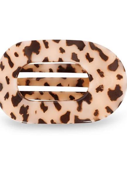 Teleties flat round hair clip
