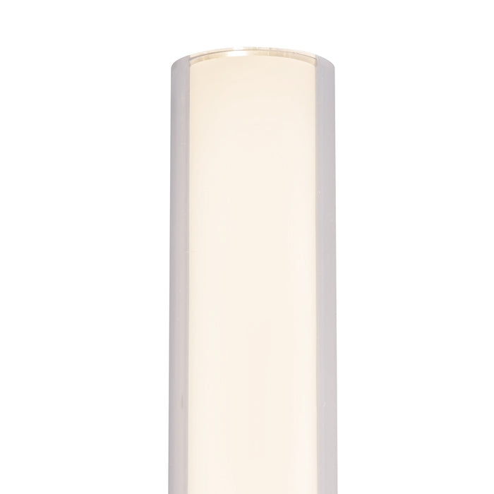 Tole 14-in Aluminum Steel Acrylic Wall Sconce