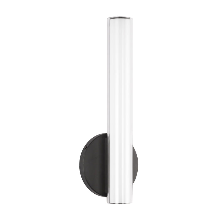 Tole 14-in Aluminum Steel Acrylic Wall Sconce