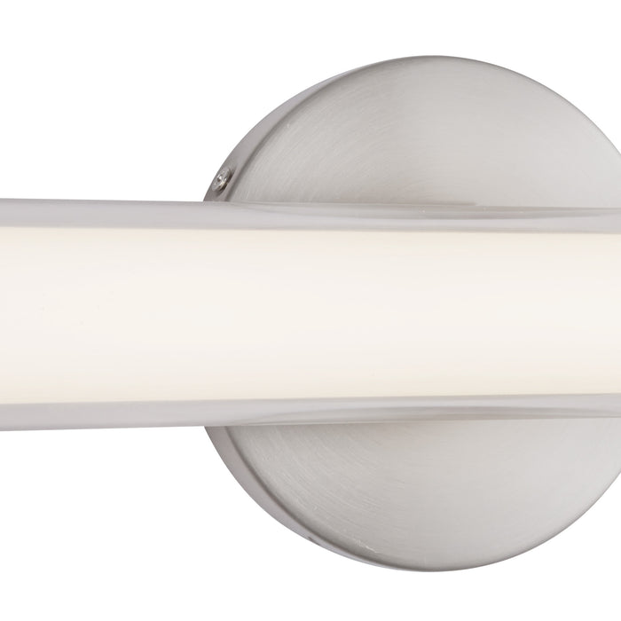 Tole 36-in Aluminum Steel Acrylic Wall Sconce