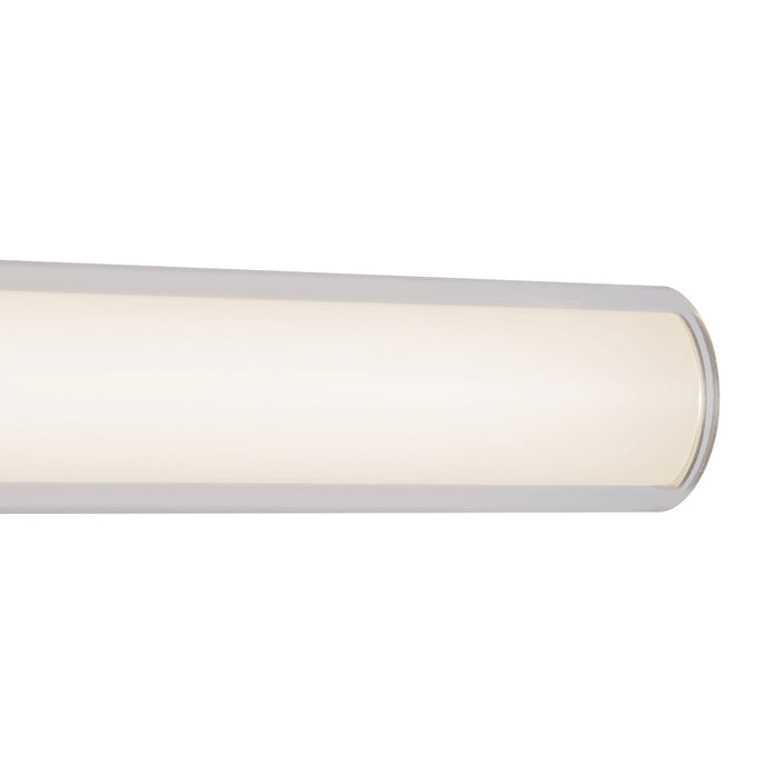 Tole 36-in Aluminum Steel Acrylic Wall Sconce