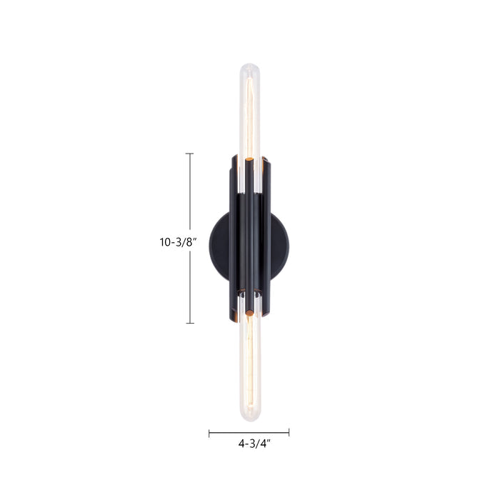 Torres 11-in Steel Vanity Light
