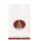 TREE NEEDLEPOINT CHRISTMAS TOWEL