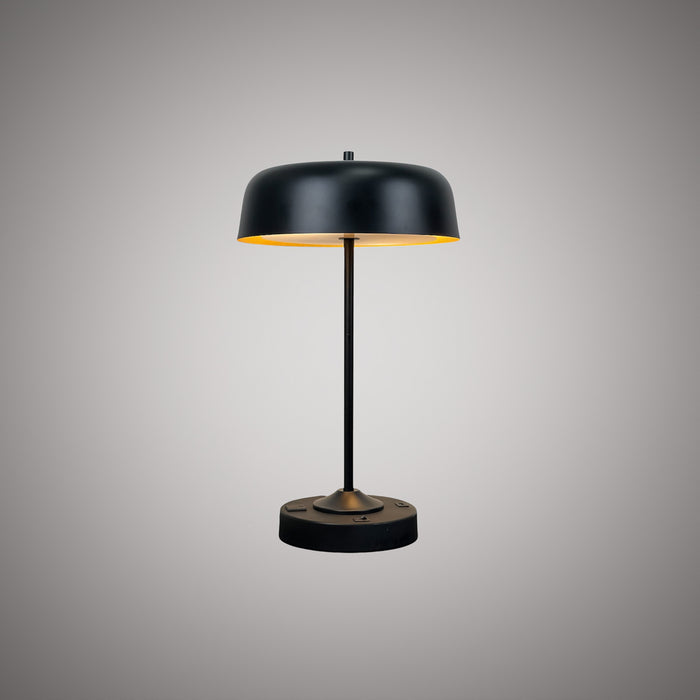 Twilight Table Lamp Matte Black  Dimmable