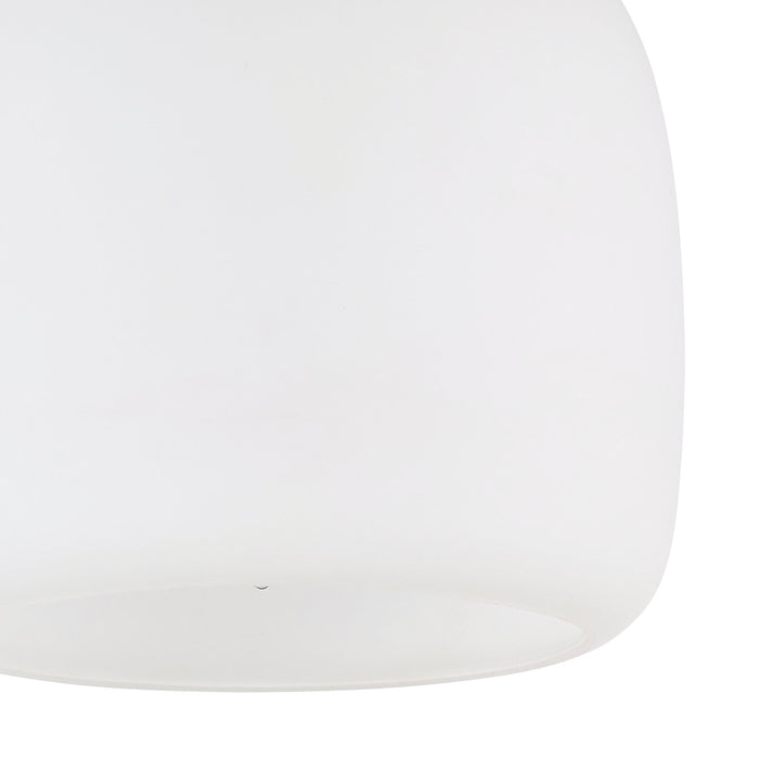 Valentina 5-inch 1-light Brushed Nickel Vanity Light with Etched Opal Glass Shade